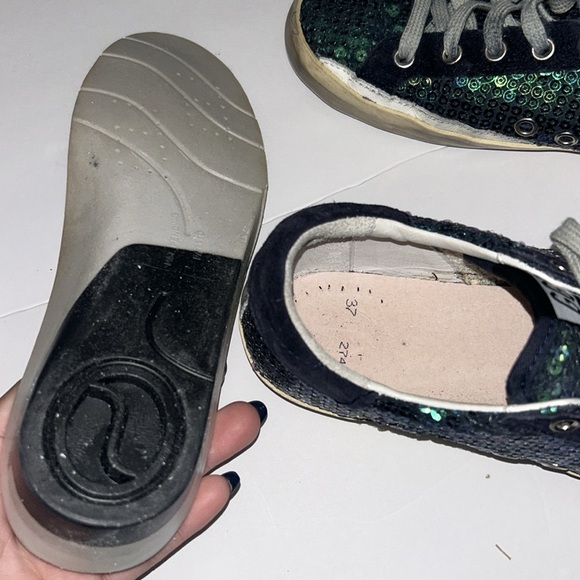 GOLDEN GOOSE - DELUXE MERMAID SEQUIN SUPERSTAR SNEAKERS - Picture 8 of 8